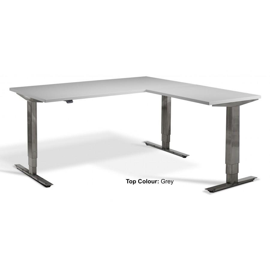 Forge Corner Triple Motor Height Adjustable Desk